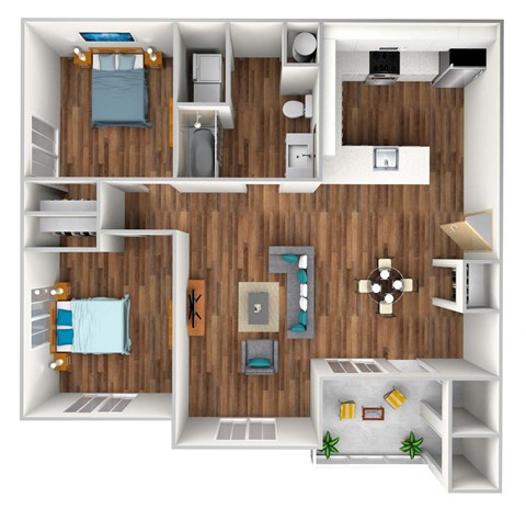 Sunshine Park Floorplan 3x2